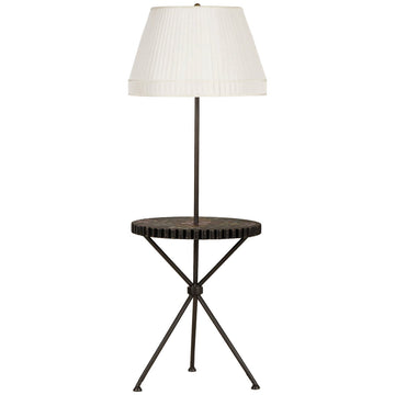 Boyd Floral Side Table Floor Lamp