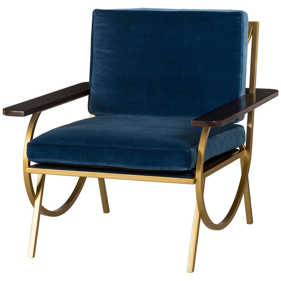 Boyd B Chair - Vana Blue Velvet