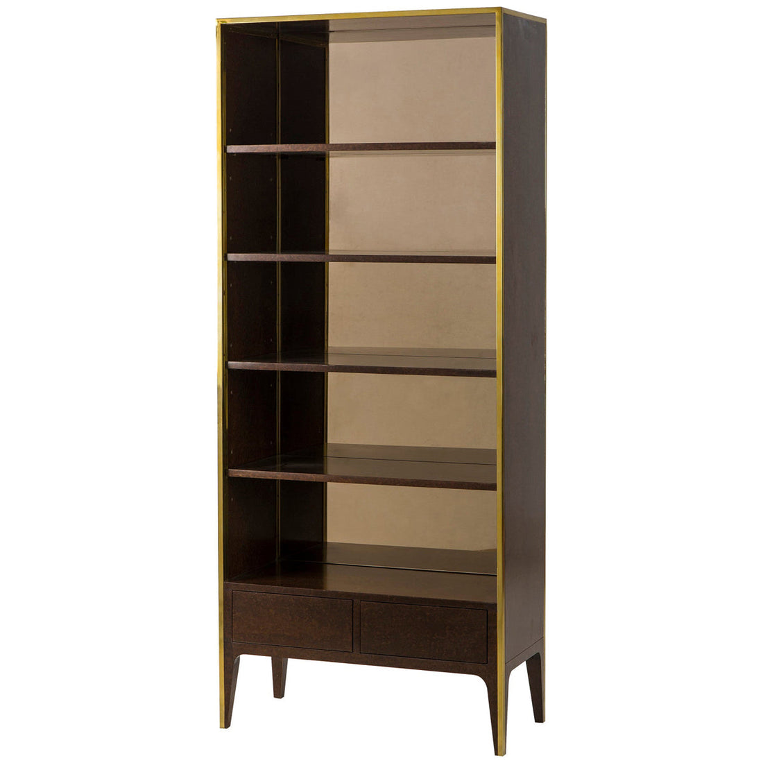 Boyd Silhouette Bookcase - Smoked Eucalyptus