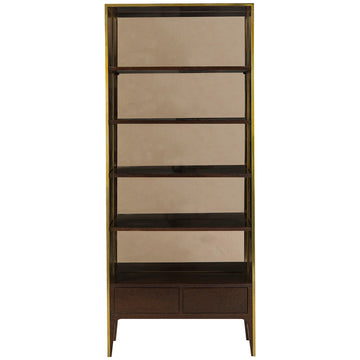 Boyd Silhouette Bookcase - Smoked Eucalyptus