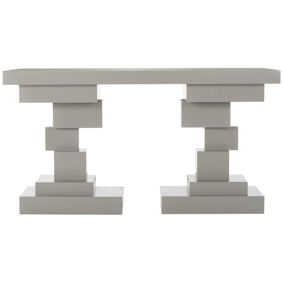 Kelly Hoppen Morgan Console Table - Gray Lacquer