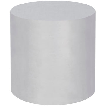 Kelly Hoppen Morgan Round Accent Table - Stainless Steel
