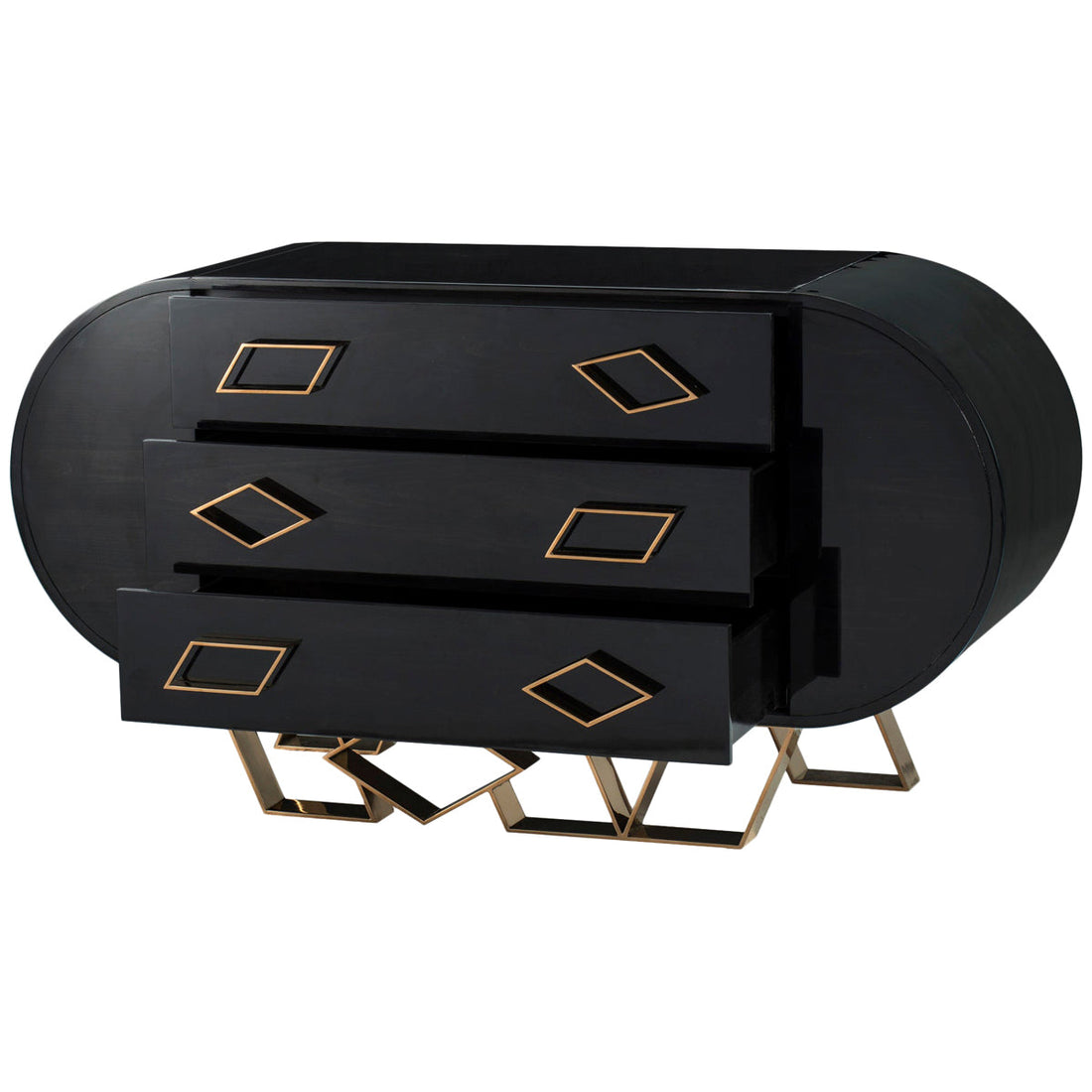 Sonder Living Sting Credenza - Black