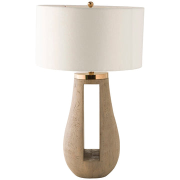 Kelly Hoppen Gray Table Lamp