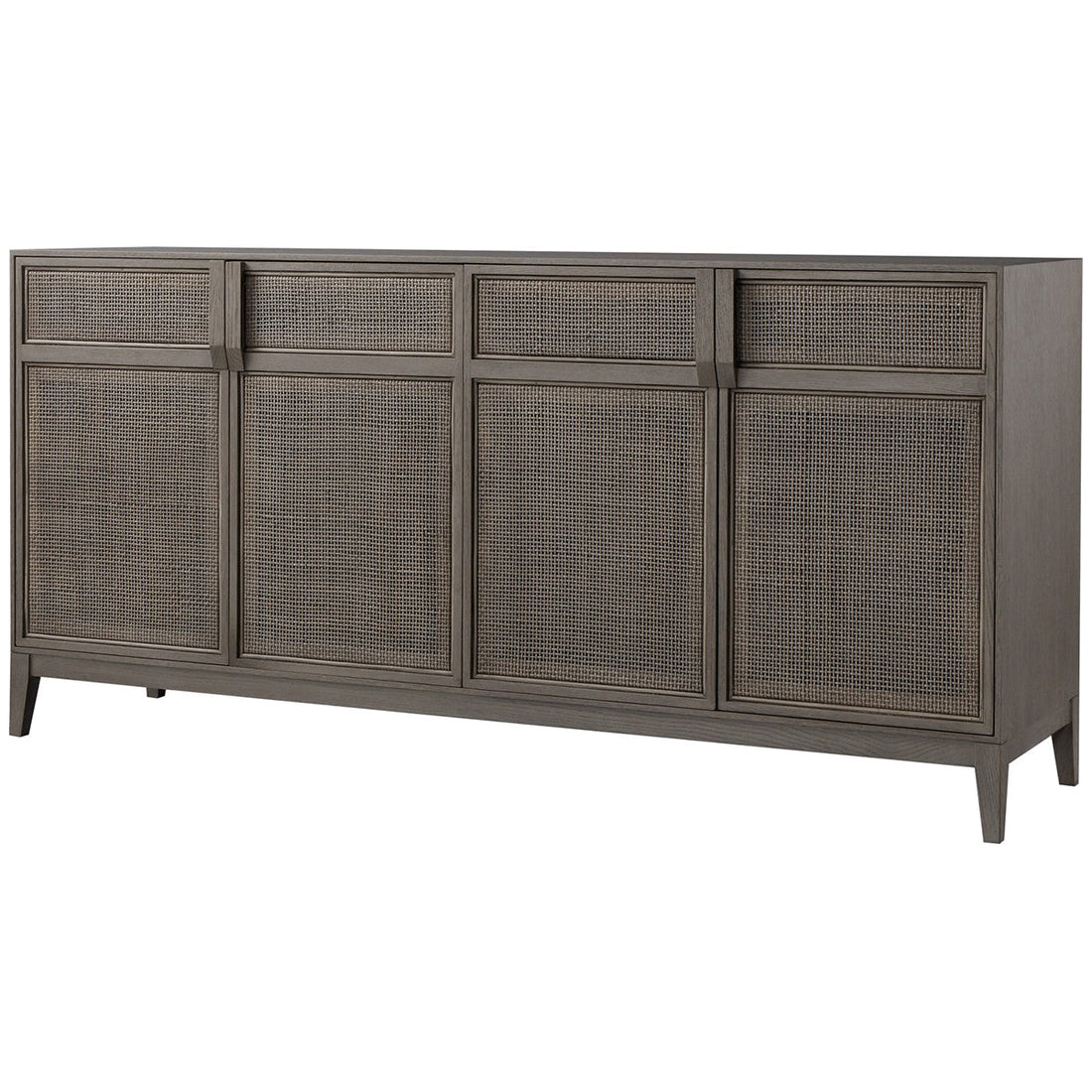 Sonder Living Hampstead Rattan 4-Door Sideboard