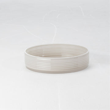 Sonder Living Strata Vase Bowl - Grey