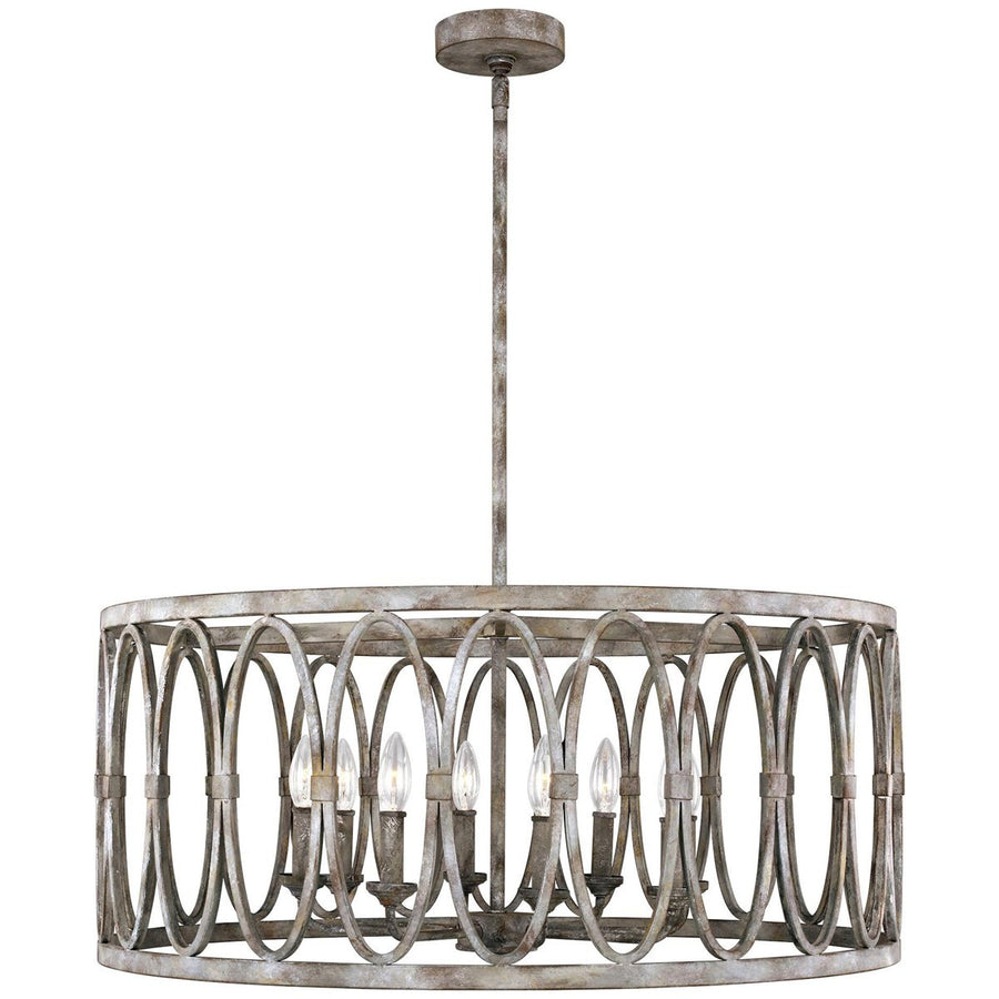 Feiss Patrice 8-Light Chandelier - Deep Abyss