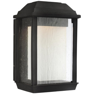 Feiss McHenry 1-Light Outdoor Wall Lantern in Textured Black