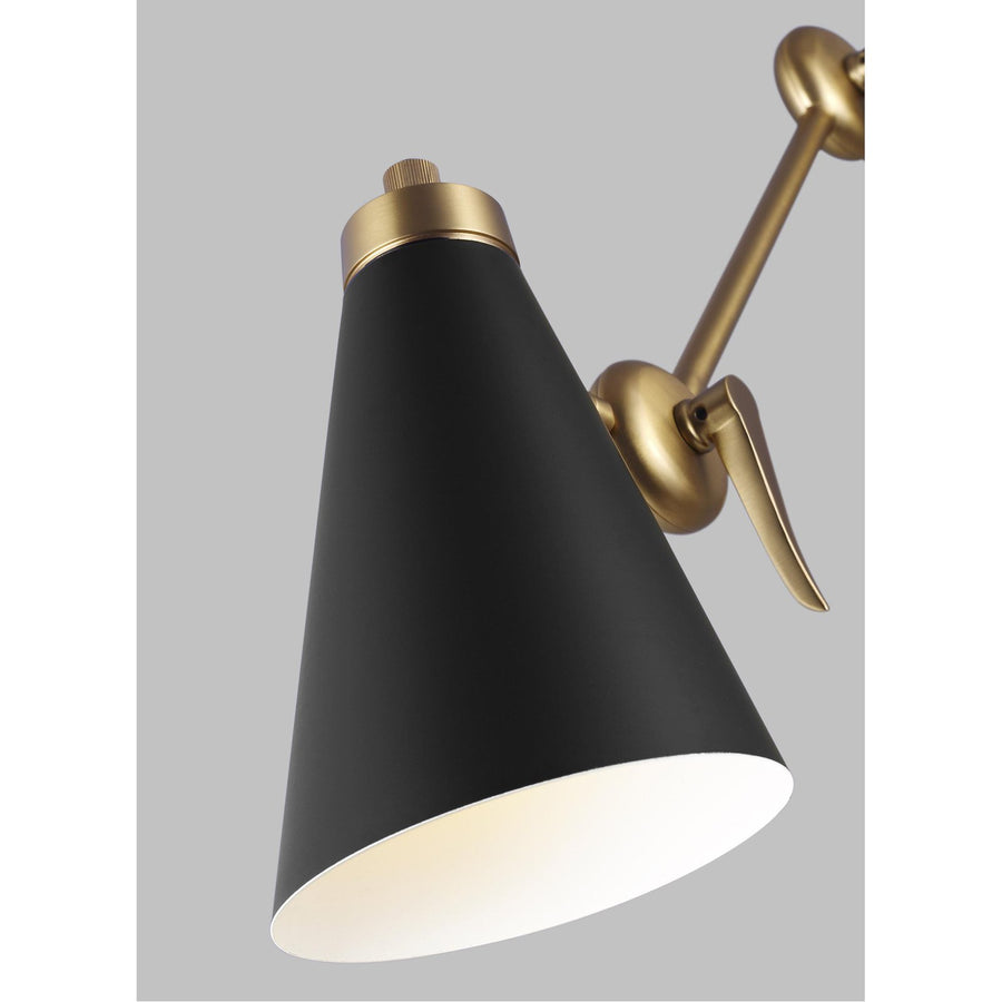 Feiss Signoret 2-Arm Library Sconce