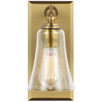 Feiss Monterro 1-Light Steel Wall Sconce - Burnished Brass
