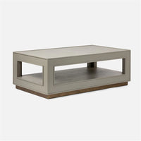 Made Goods Adeen Faux Ostrich Coffee Table