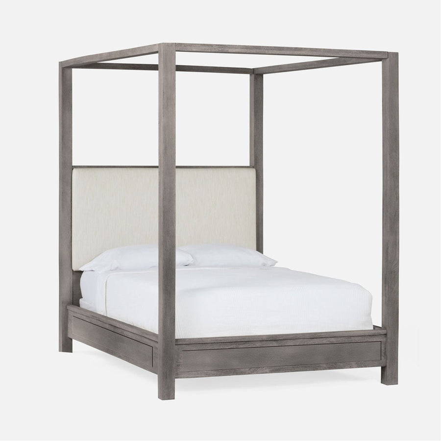 Made Goods Allesandro Boxy Canopy Bed in Clyde Fabric