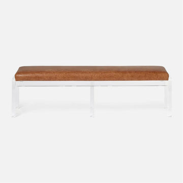Made Goods Artem Triple Upholstered Bench in Pagua Fabric