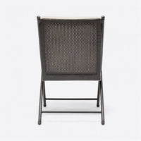 Made Goods Balta Metal Outdoor Dining Chair, Pagua Fabric