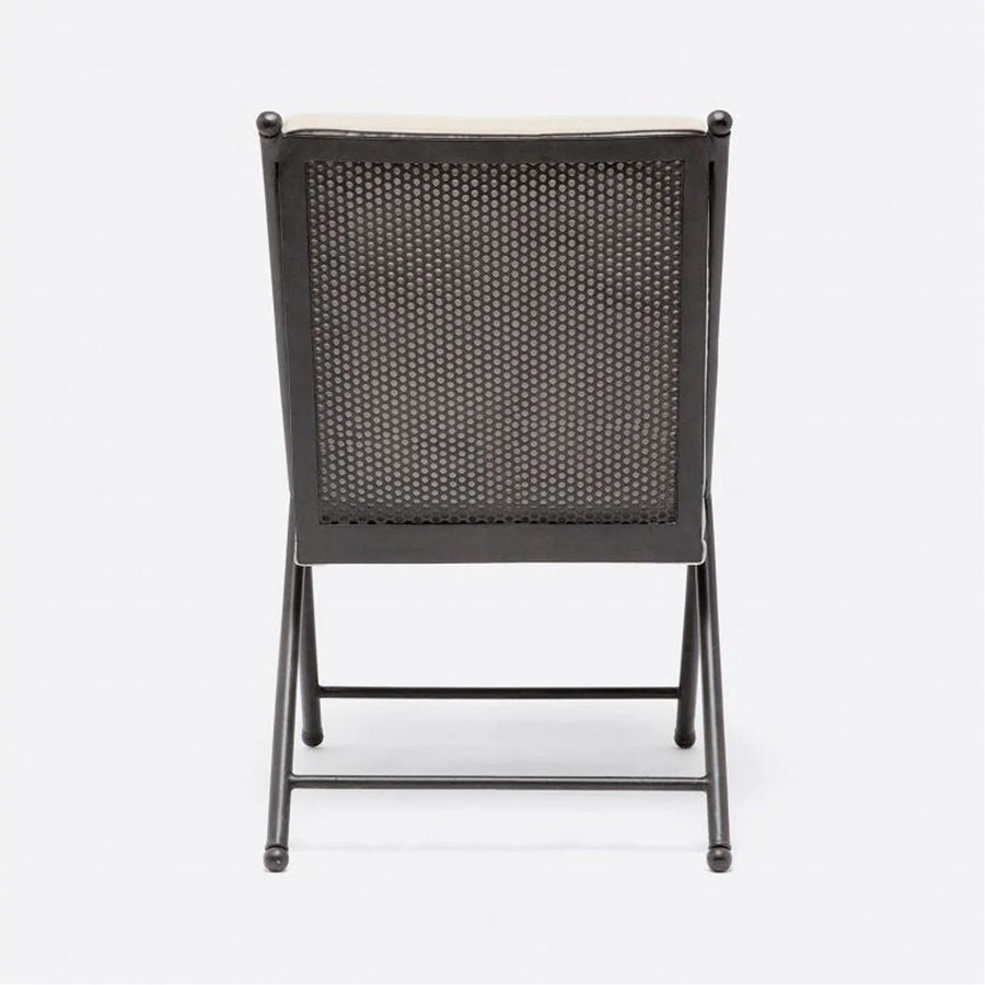 Made Goods Balta Metal Outdoor Dining Chair, Pagua Fabric