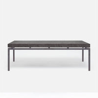 Made Goods Benjamin Floating Leg 52-Inch Coffee Table in Faux Linen