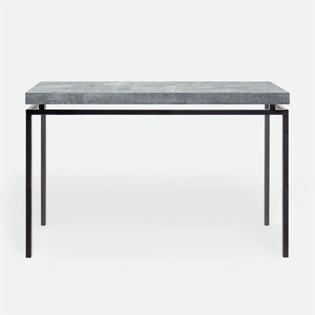 Made Goods Benjamin Floating Leg Console Table in Faux Shagreen Top