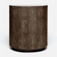 Made Goods Cara Realistic Faux Shagreen Side Table