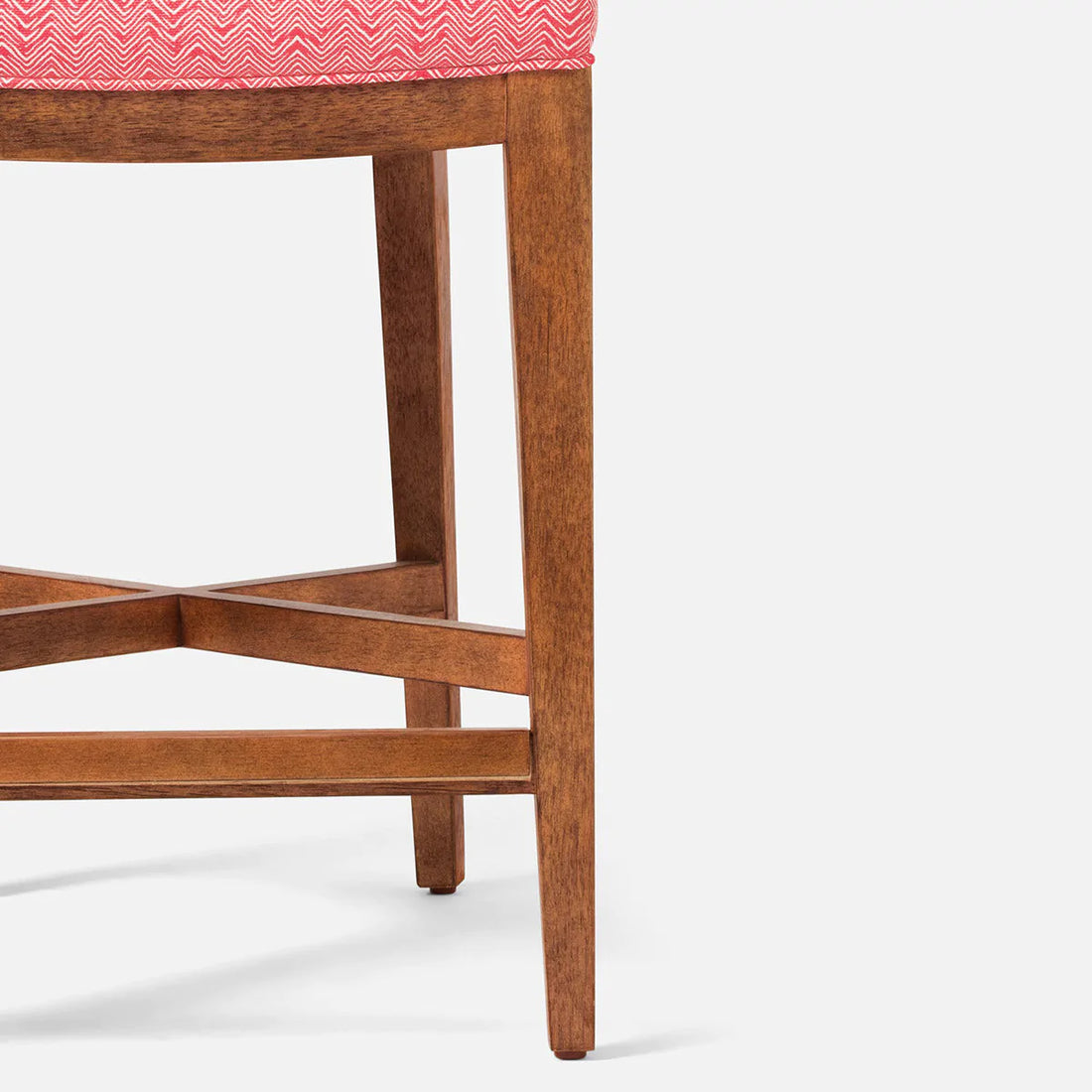 Made Goods Carleen Wingback Cane Counter Stool in Aras Mohair