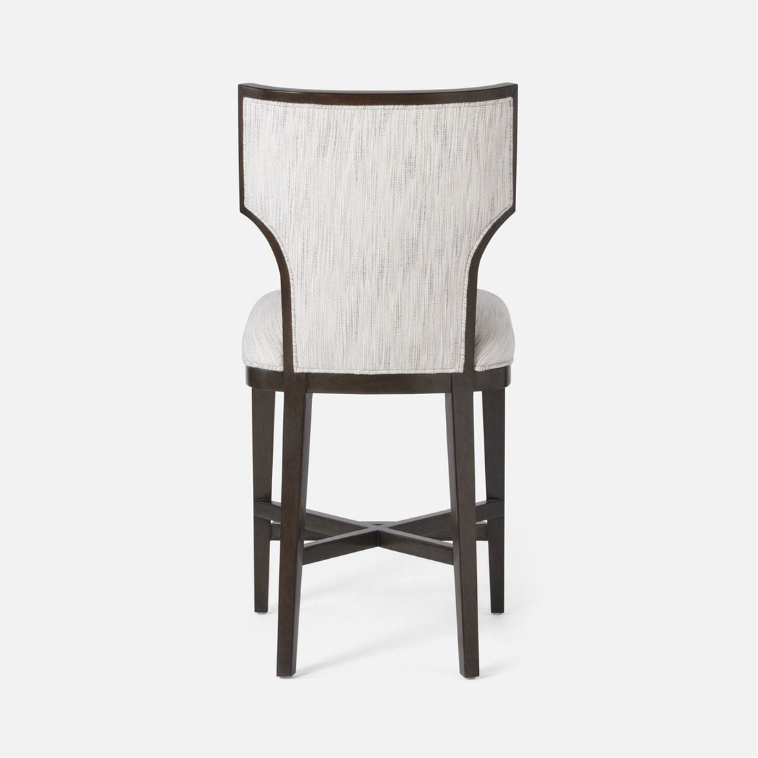Made Goods Carleen Wingback Counter Stool in Nile Fabric