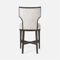 Made Goods Carleen Wingback Counter Stool in Rhone Leather