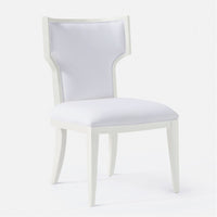 Made Goods Carleen Wingback Dining Chair in Humboldt Cotton Jute