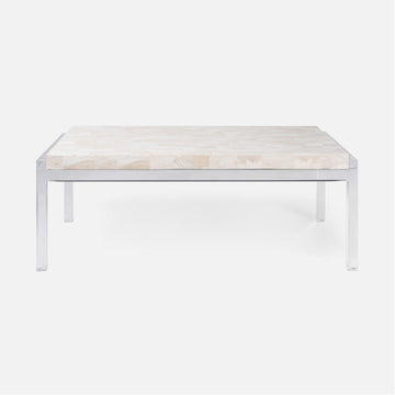 Made Goods Cassian Coffee Table in Faux Horn
