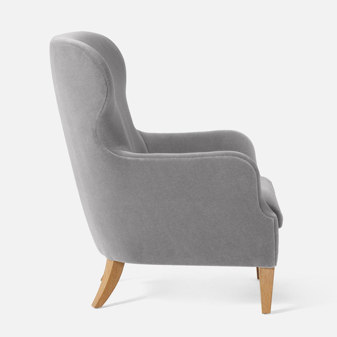 Made Goods Chantall Modern Wingback Lounge Chair