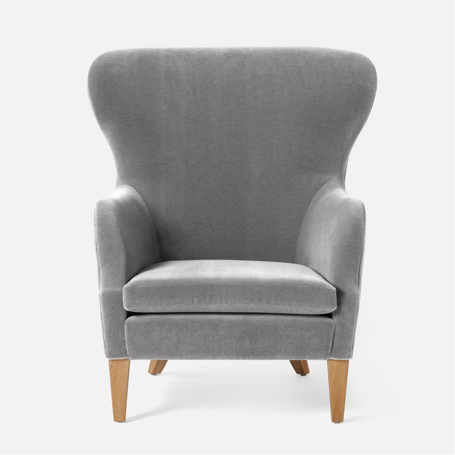 Made Goods Chantall Modern Wingback Lounge Chair