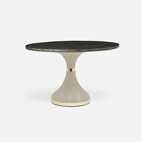 Made Goods Elis Dining Table in Faux Horn