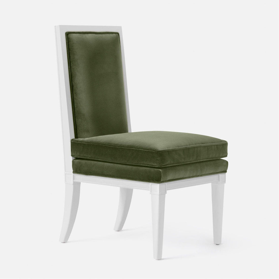 Made Goods Evan Upholstered Dining Chair in Alsek Fabric