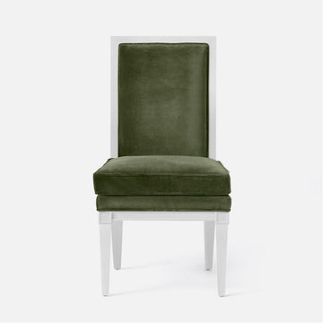 Made Goods Evan Upholstered Dining Chair in Danube Fabric