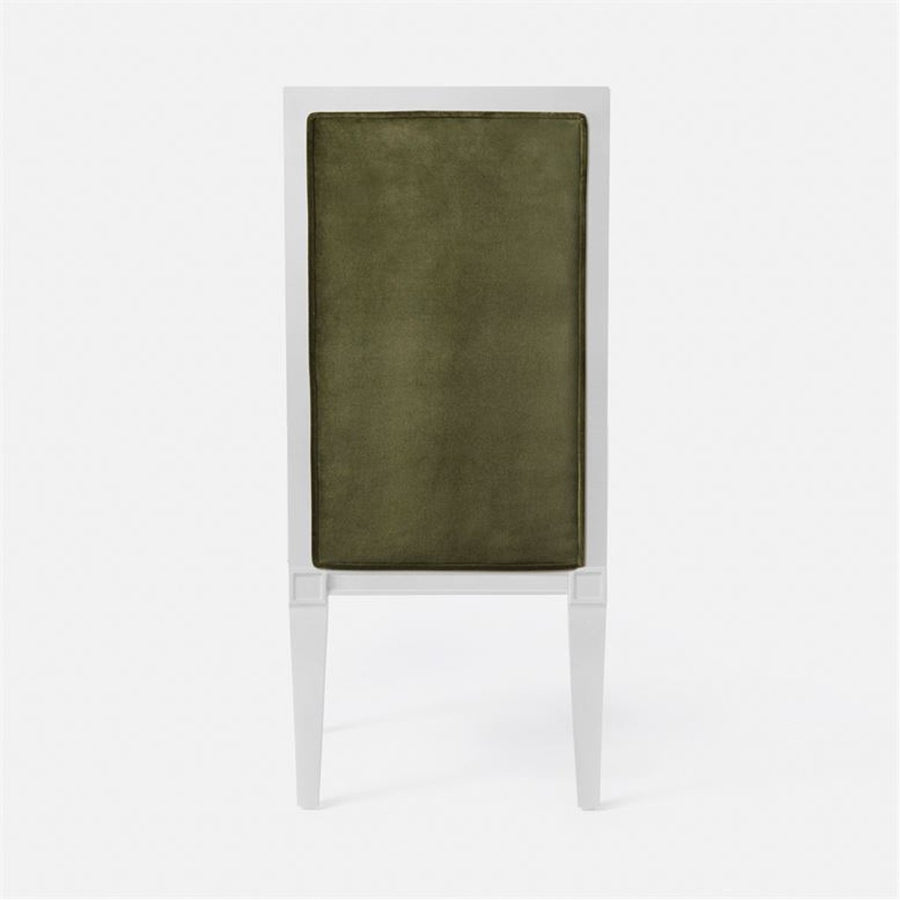 Made Goods Evan Dining Chair in Rhone Forest Full-Grain Leather