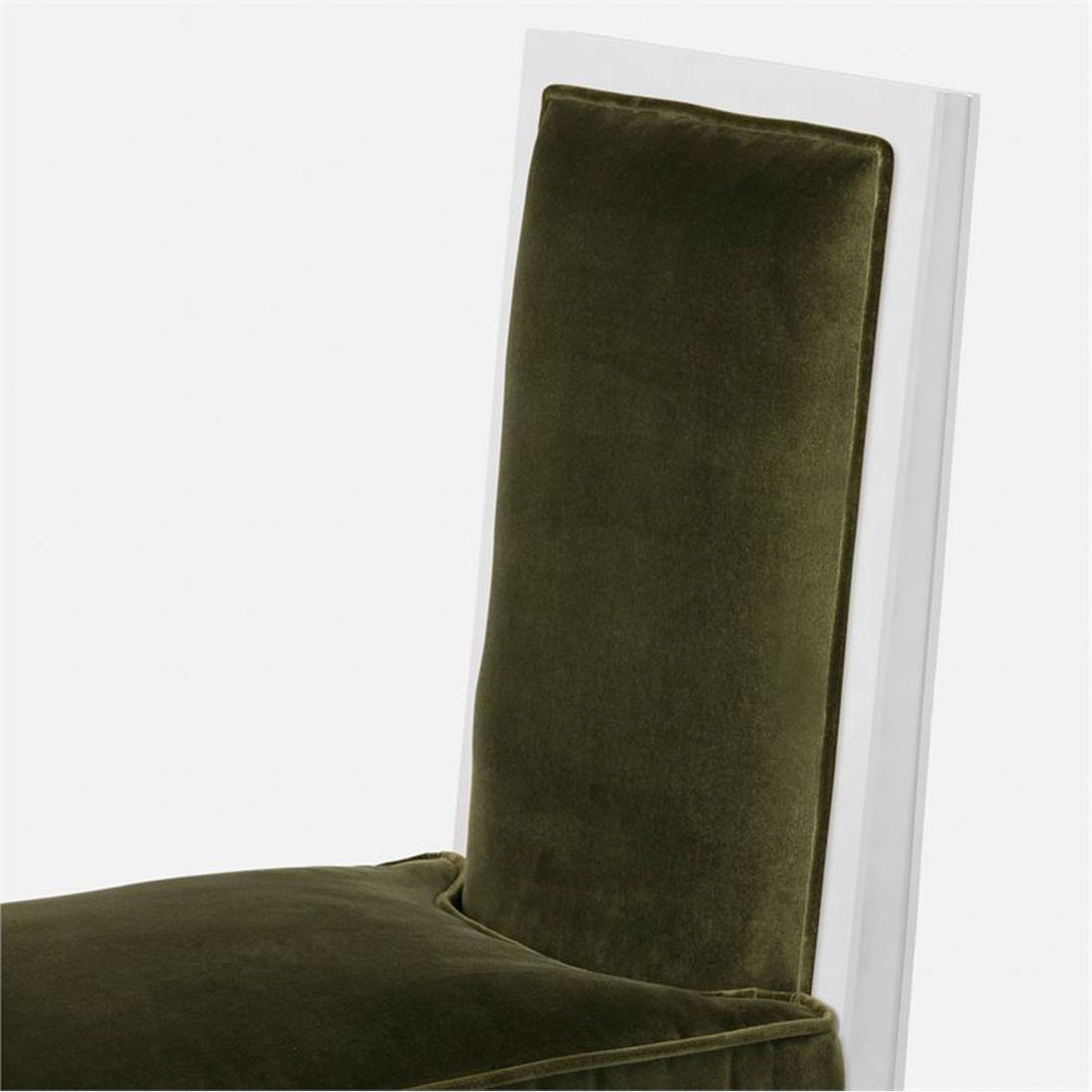 Made Goods Evan Dining Chair in Bassac Shagreen Leather