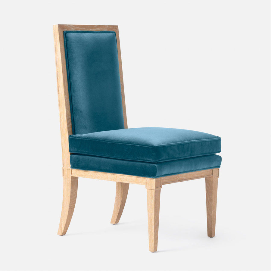 Made Goods Evan Upholstered Dining Chair in Clyde Fabric