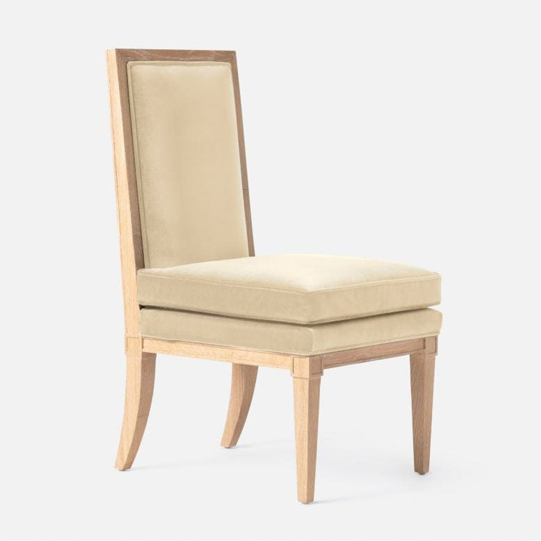 Made Goods Evan Dining Chair in Liard Cotton Velvet