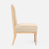 Made Goods Evan Upholstered Dining Chair in Weser Fabric