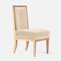 Made Goods Evan Upholstered Dining Chair in Weser Fabric