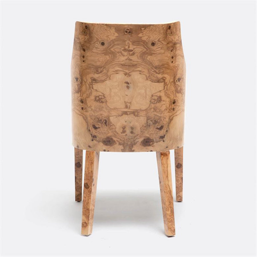 Made Goods Everett Olive Ash Veneer Arm Chair in Alsek Fabric