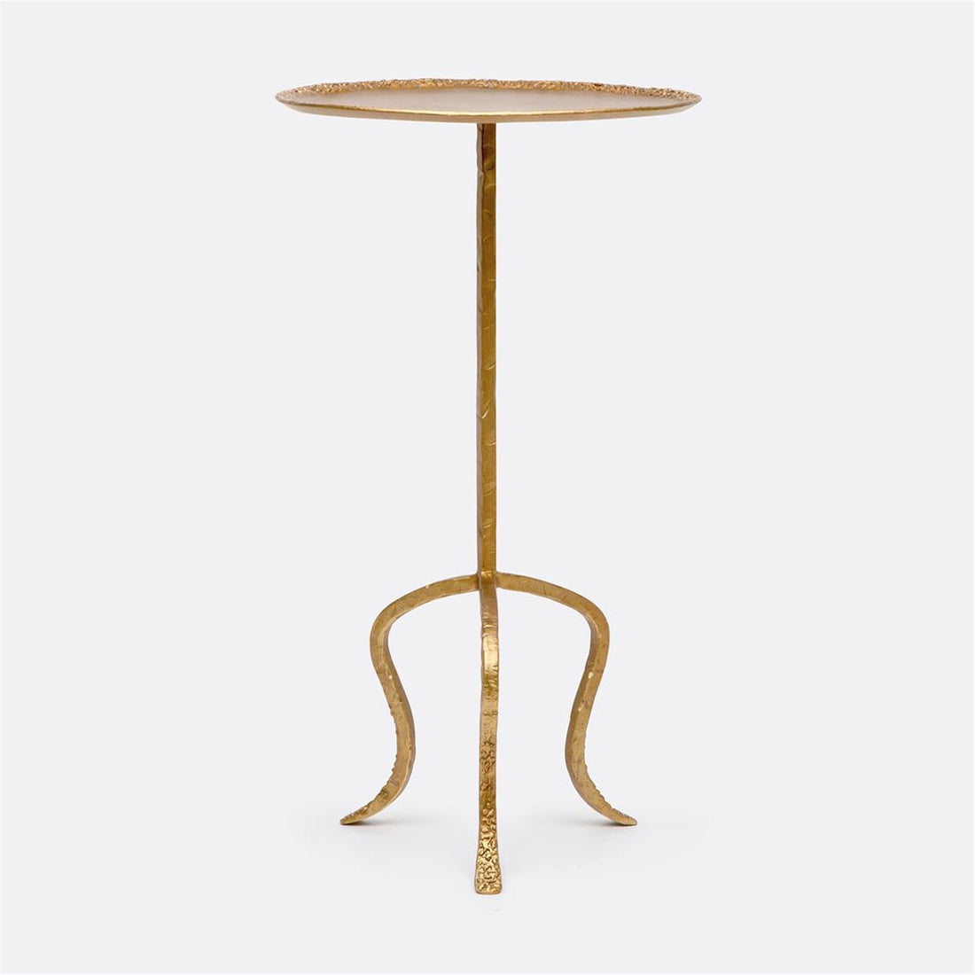 Made Goods Fia Textured Metal Drink Table