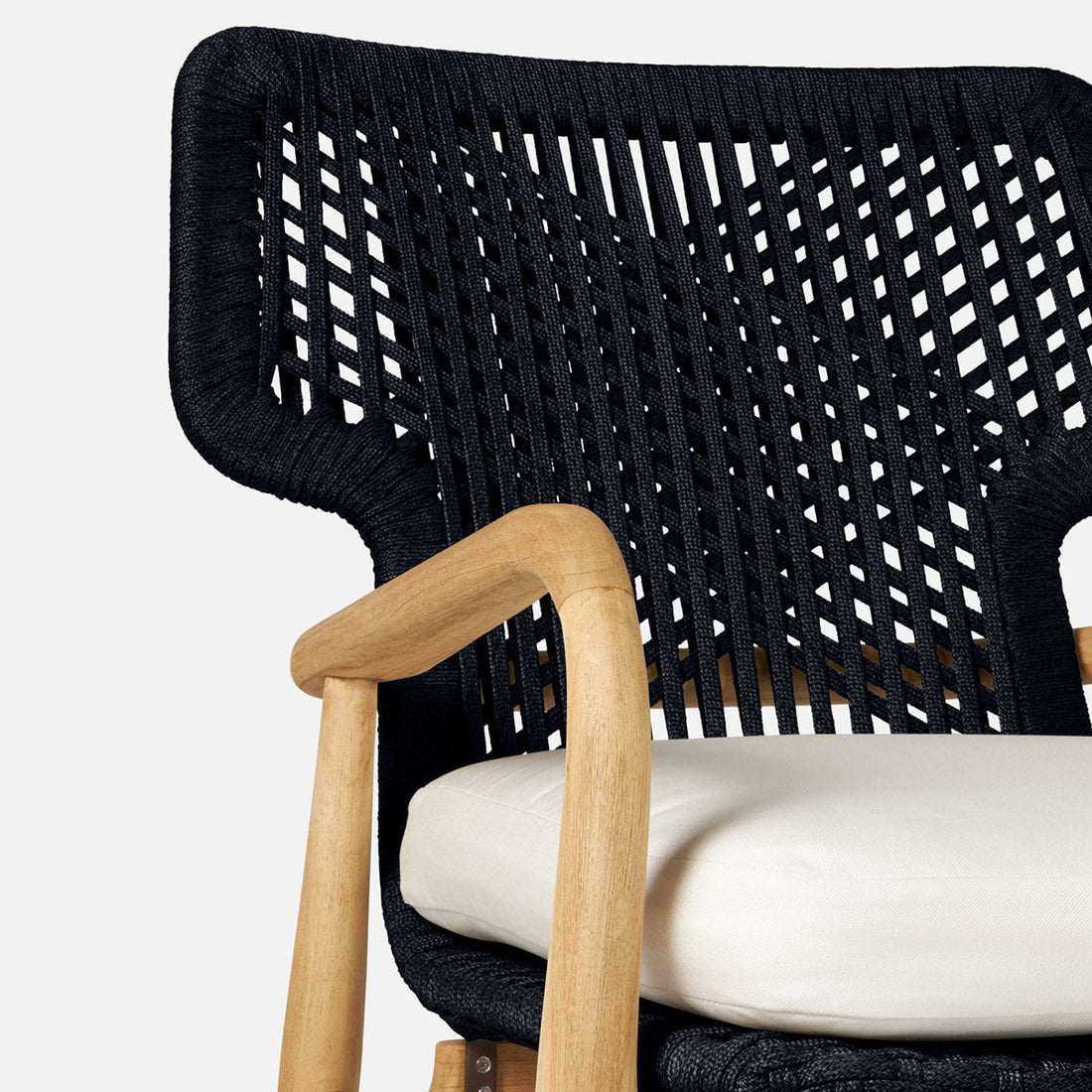 Made Goods Garrison Outdoor Lounge Chair in Alsek Fabric