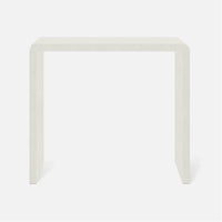 Made Goods Harlow Faux Shagreen Console Table