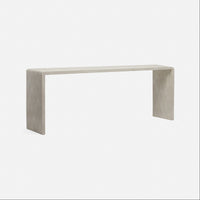 Made Goods Harlow Waterfall 84-Inch Console Table
