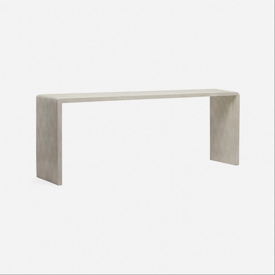 Made Goods Harlow Waterfall 84-Inch Console Table