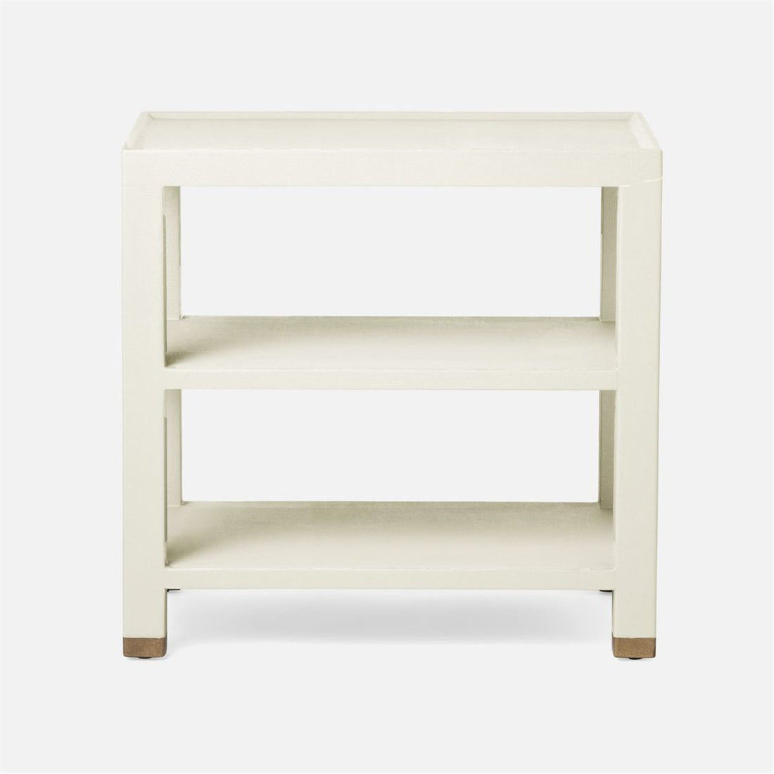 Made Goods Jarin Three-Tier Faux Belgian Side Table