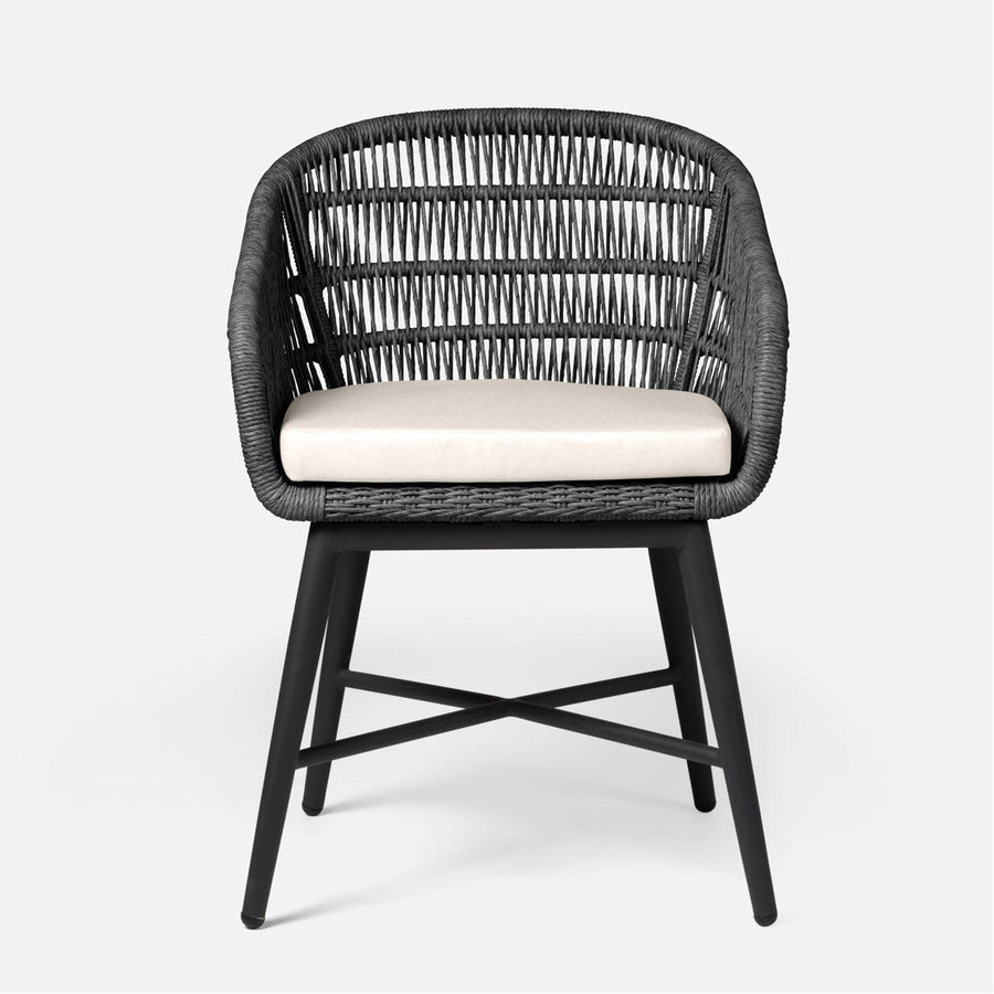 Made Goods Jolie Aluminum Outdoor Dining Chair in Havel Velvet