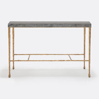 Made Goods Jovan Console Table in Faux Horn