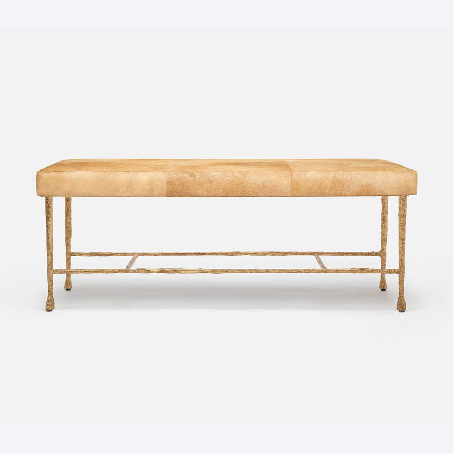 Made Goods Jovan Double Bench in Rhone Leather