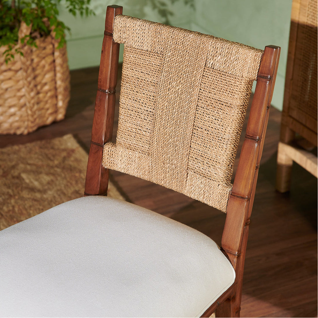 Made Goods Kiera Dining Chair in Humboldt Cotton Jute