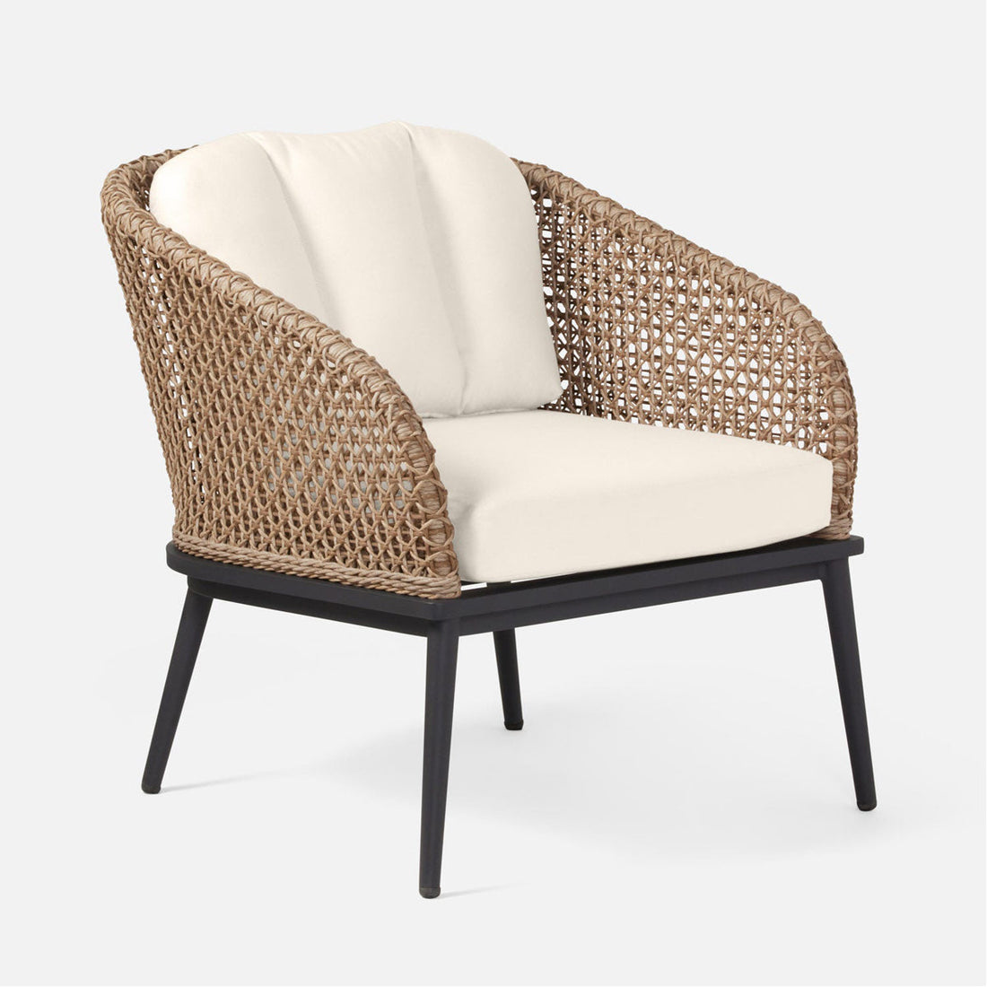 Made Goods Leandre Outdoor Lounge Chair in Alsek Fabric